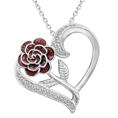 Rosa Dell‚ ÄôAmore Heart Necklace