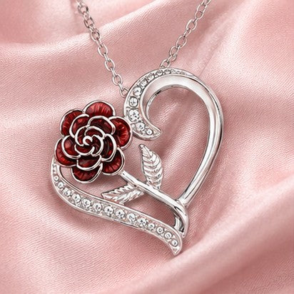 Rosa Dell‚ ÄôAmore Heart Necklace