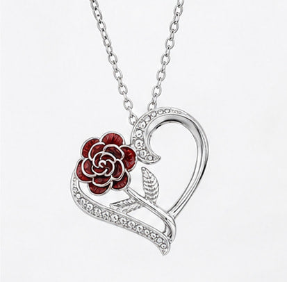 Rosa Dell‚ ÄôAmore Heart Necklace